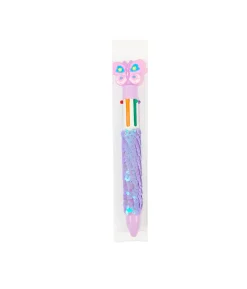 Sequin Butterfly Ballpoint Pen 16cm