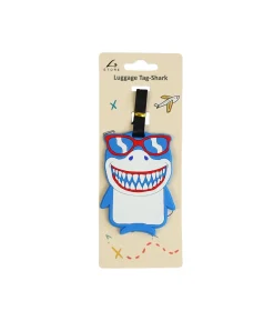 Shark Luggage Tag 10 x 7cm
