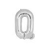 Silver Alphabet Foil Balloon Letter Q