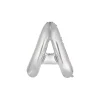 Silver Alphabet Foil Balloon Letter A