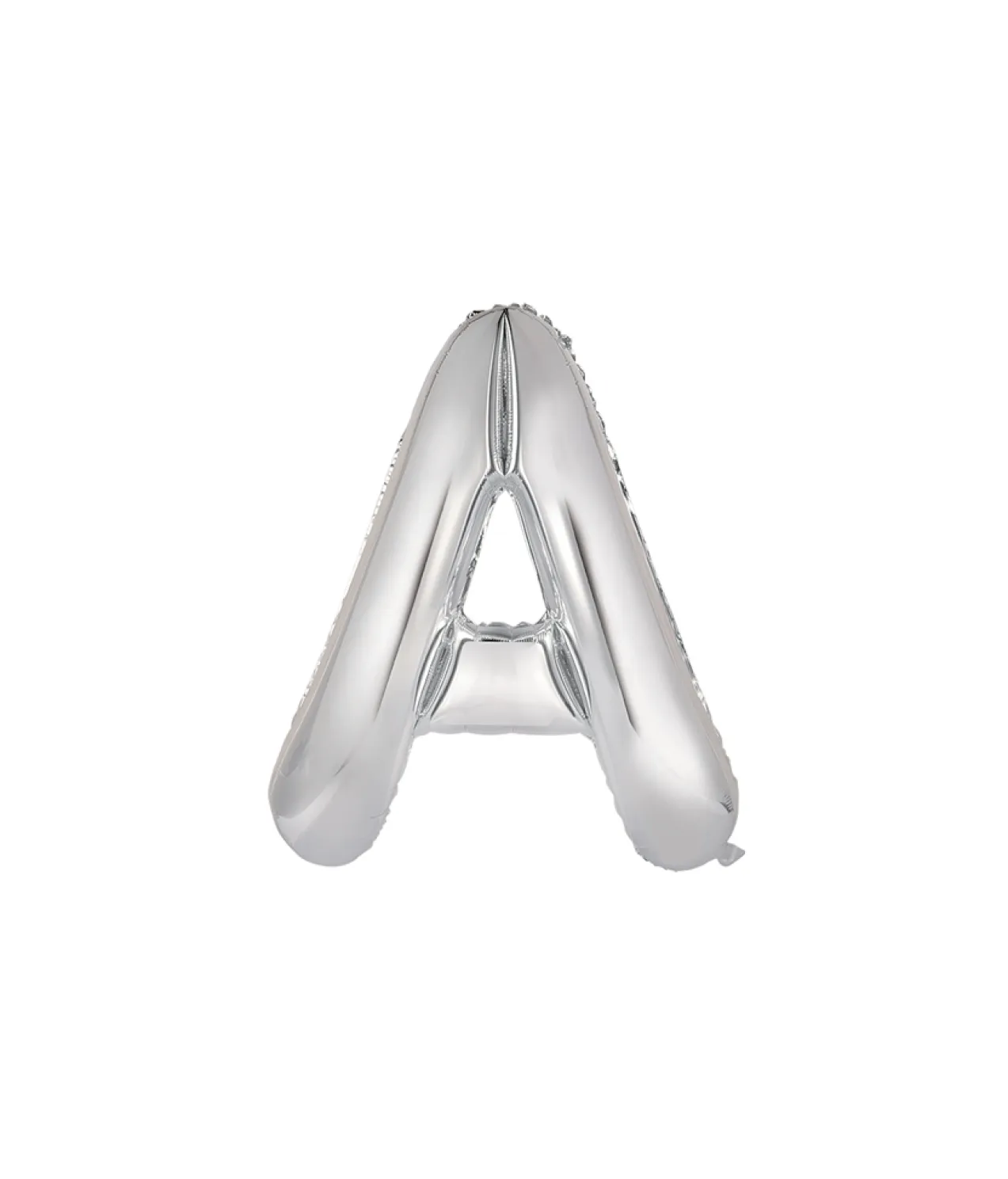 Silver Alphabet Foil Balloon Letter A