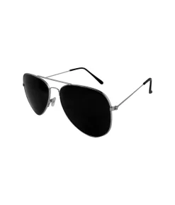 Silver Aviator Glasses