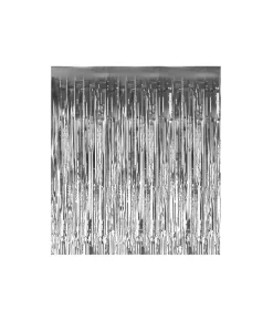 Silver Backdrop 2×1.8m