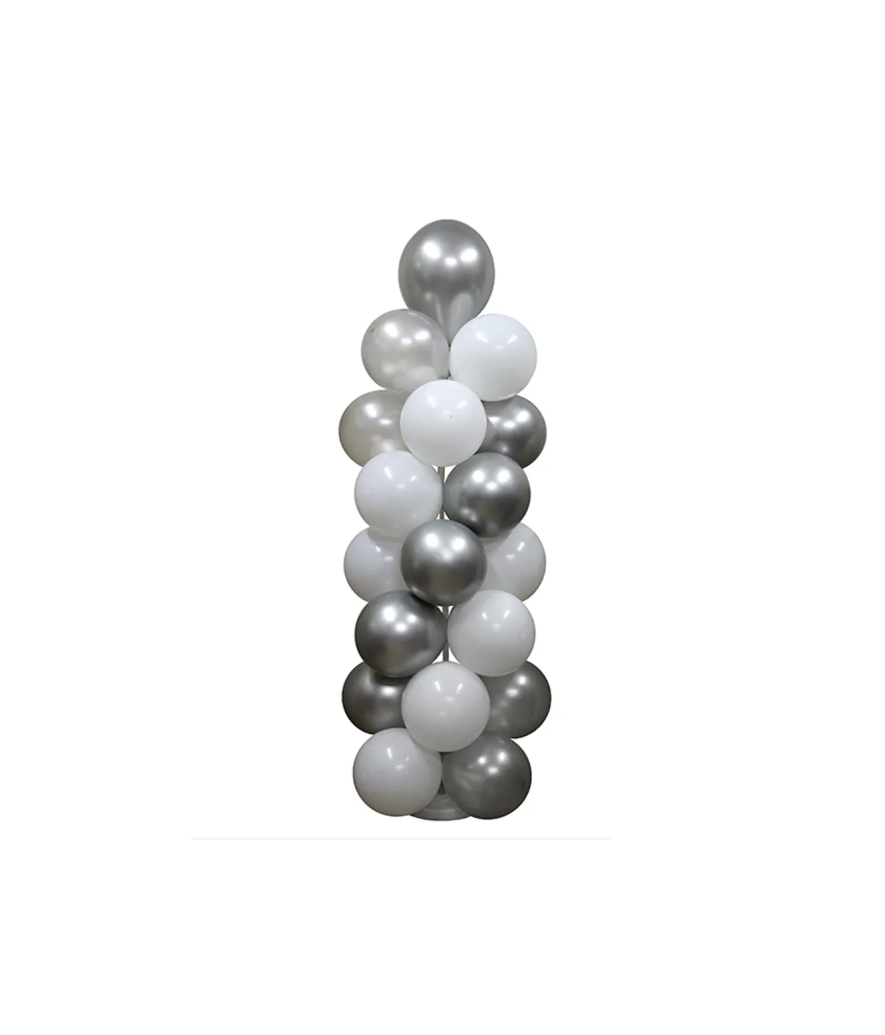 Silver Balloon Column Kit 1.5m