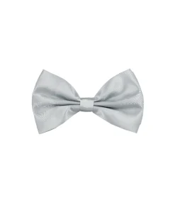 Silver Bow Tie