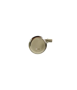 Silver Brooch Blank Round Tray with Alligator Clip 3x3cm 6pc