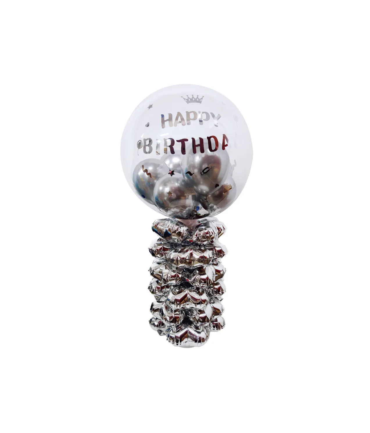 Silver Clover Birthday Balloon Kit 26pc