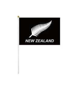 Silver Fern Hand Waving Flag 10pc