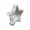 Silver Foil Star Pinata