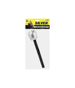 Silver/Glitter Microphone