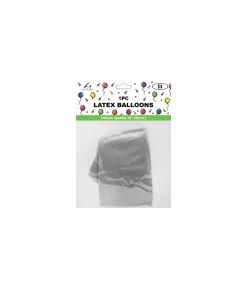 Silver Latex Balloon 36inch 1pc