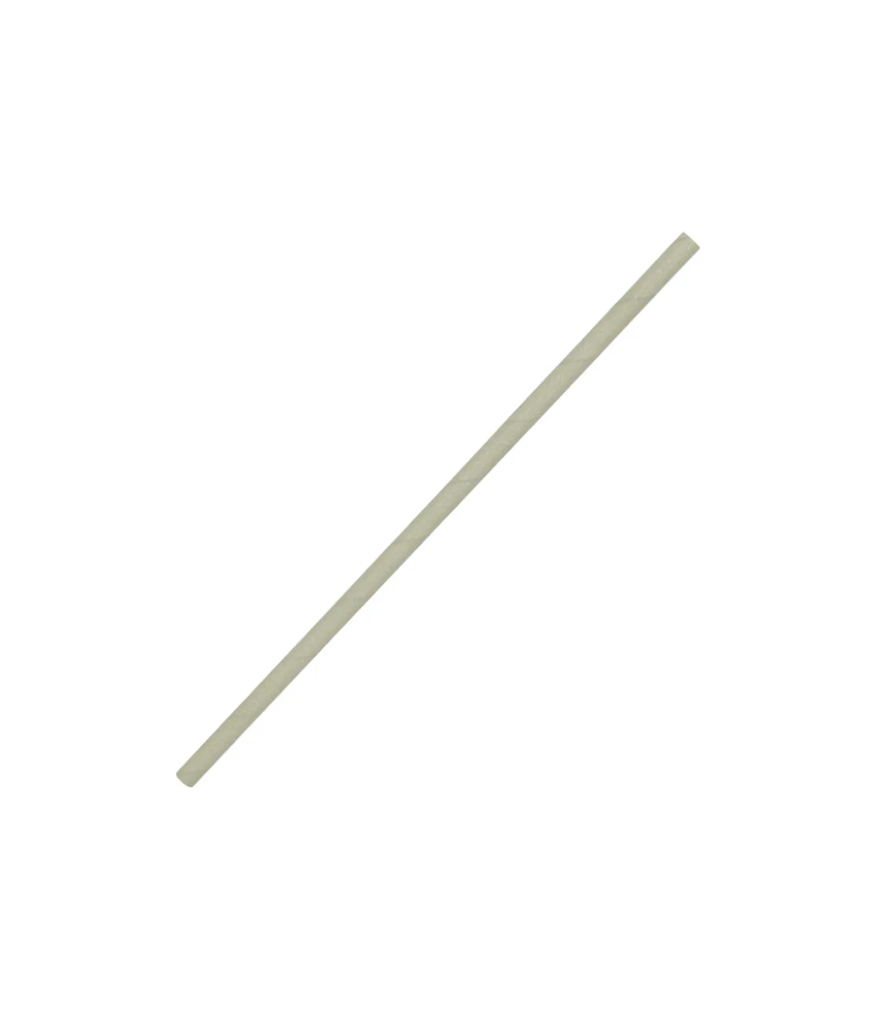 Silver Paper Straws 25pk