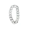 Silver Plastic Chain Bracelet