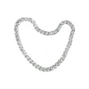 Silver Plastic Chain Necklace