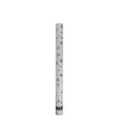 Silver Snowflake Party Cannon 60cm