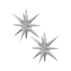 Silver Starburst 2pc 56cm