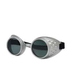 Silver Steampunk Party Glasses