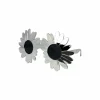Silver Sunflower Party Glasses