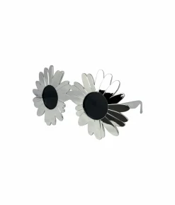 Silver Sunflower Party Glasses