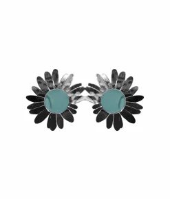 Silver Sunflower Party Glasses