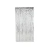 Silver Wavy Foil Curtain 1x2m
