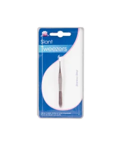 Slant Stainless Steel Tweezers
