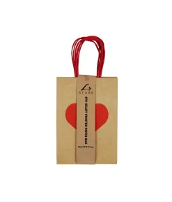 Small Heart Printed Paper Bags 4pc