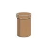 Small Kraft Brown With Silver Trim Gift Box