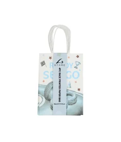 Small Race Printed Paper Bags 4pc