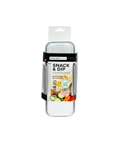 Snack and Dip Container 19x8x6cm
