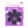 Snowflake Cookie Cutters Set 9pc