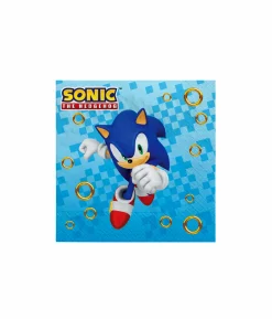 Sonic the Hedgehog Lunch Napkins 16pc