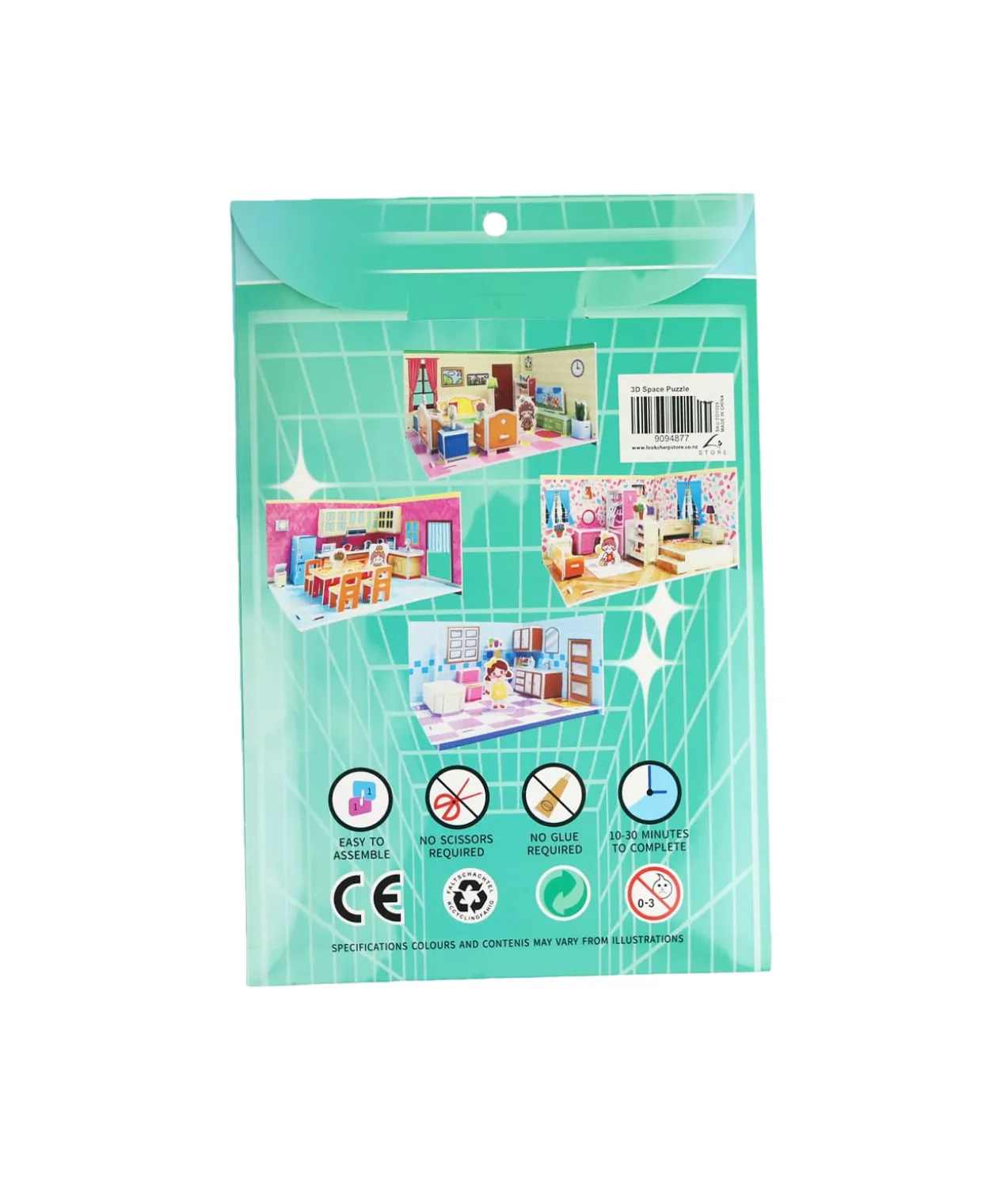 Space 3D Visual Puzzle Assorted