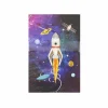 Space Note Pad 60 Sheets 4Pc 6.5×9.5cm