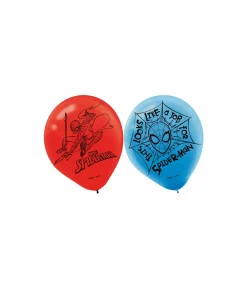 Spider-Man Latex Balloons 6pk