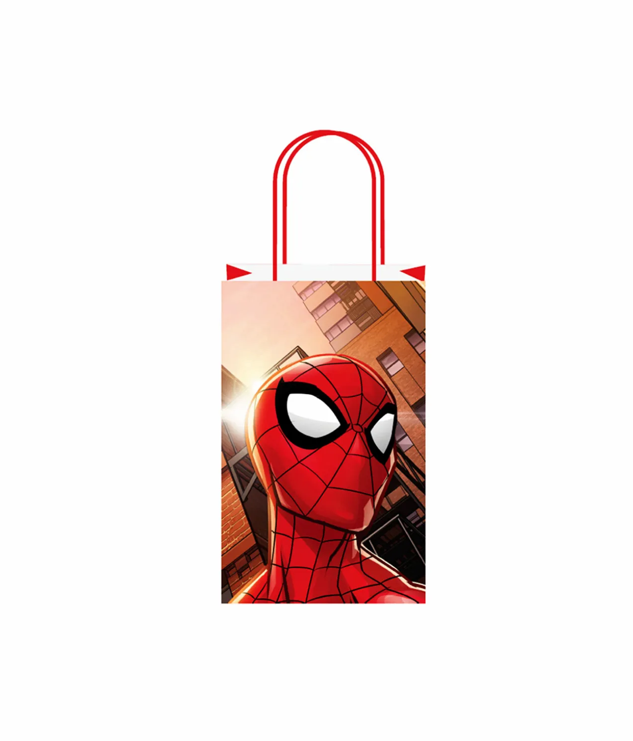 Spider-Man Paper Kraft Bags 8pc