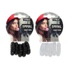 Spiral Hair Ties Assorted 5pk