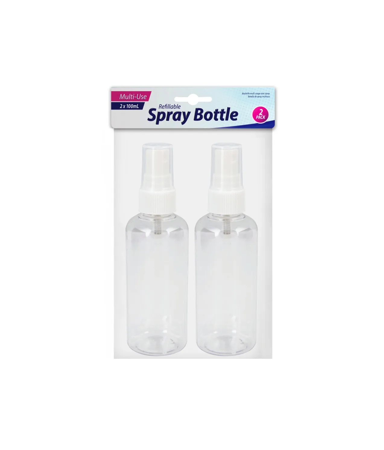 Spray Bottle 100ml 2pk