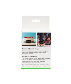 Square Desktop Blackboard 10×2.4×8.5cm 6pc