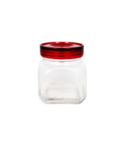 Square Shape Glass Jar 800ml