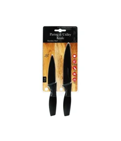 Stainless Steel Paring & Utility Knife with Cover
