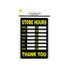 Store Hour Sign 20x30cm