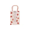 Strawberry Printed Paper Bags 21cm 4pk