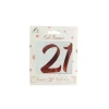 21st Rose Gold Foil Banner 12.7cm x 365.8cm