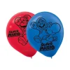 Super Mario Bros Latex Balloons 6pk