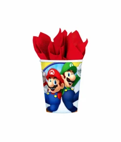 Super Mario Bros Paper Cups 8pk
