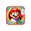 Super Mario Square Paper Plates 8pc