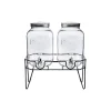 2 Tap Dispensers With Lids 4000ml