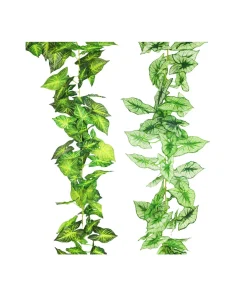 Taro Leaf Garland 240cm Assorted