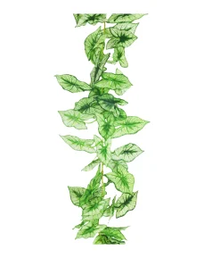 Taro Leaf Garland 240cm Assorted